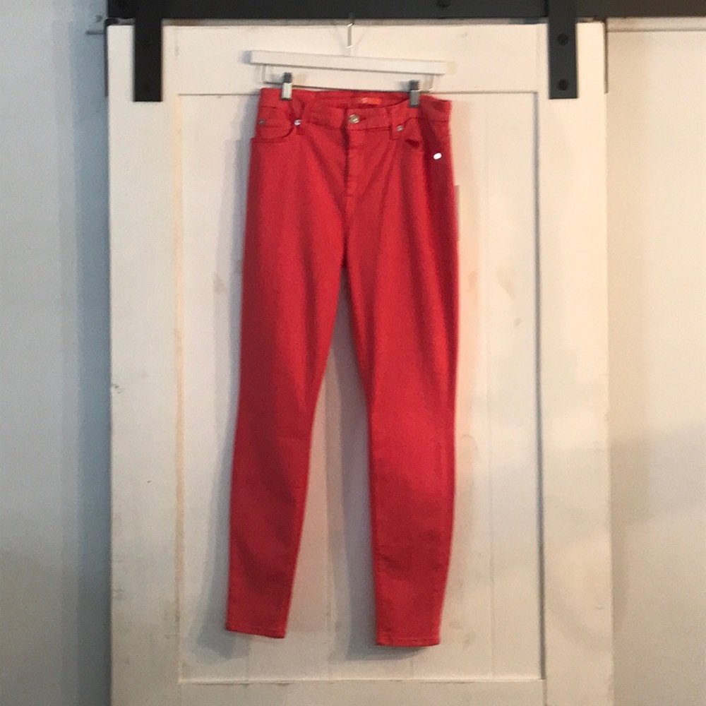 7 for All Mankind Jeans - color Coral size 29